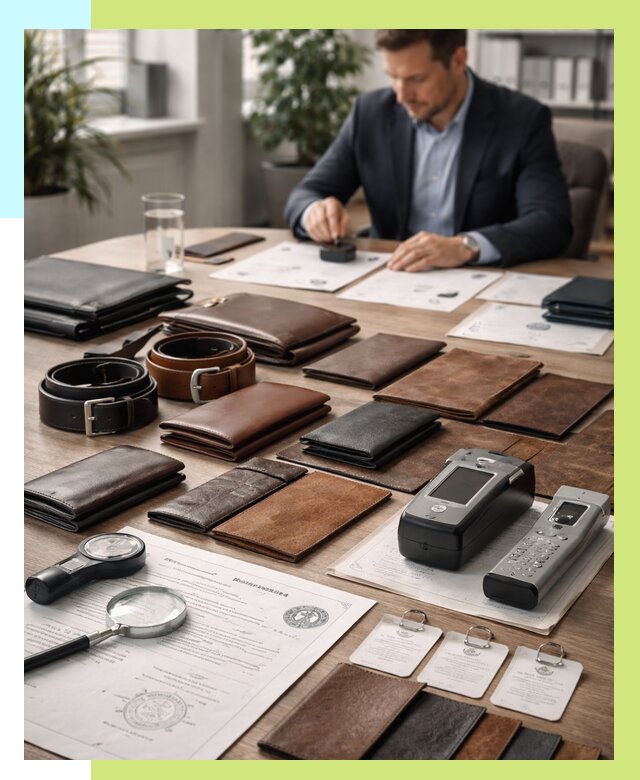 Сертификация кожаных изделий в Старой Руссе от 12228 р. | Алешин-Срс