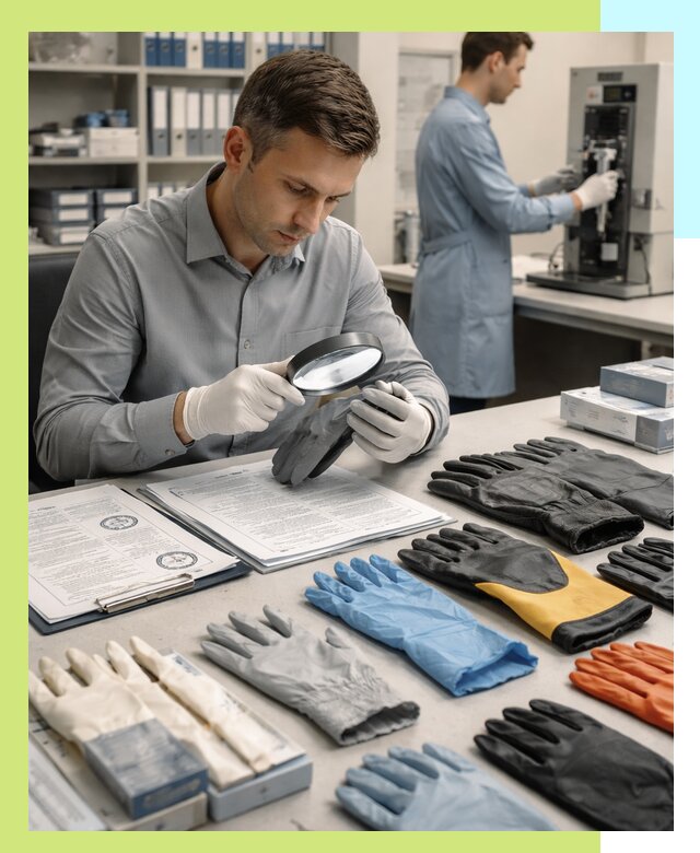 Сертификация перчаток и средств защиты продукции в Старой Руссе