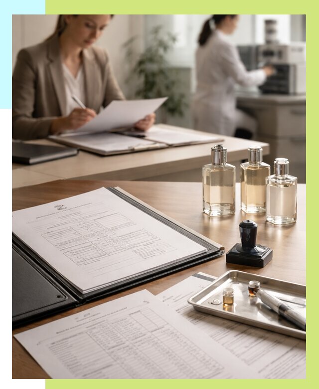 Сертификация парфюмерии в Старой Руссе от 15285 р. | Алешин-Срс