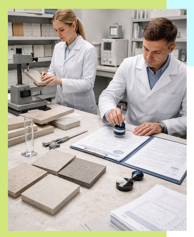 Сертификация плитки и керамики в Старой Руссе с документами