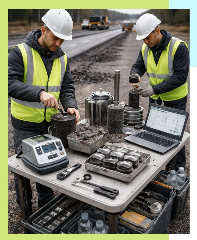 Сертификация асфальта: испытания и подтверждение в Старой Руссе