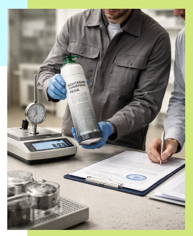 Сертификация монтажной пены в Старой Руссе от 15285 р. | Алешин-Срс