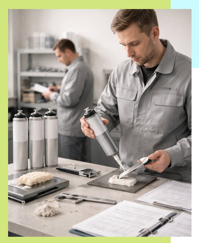 Сертификация монтажной пены и соответствие стандартам в Старой Руссе