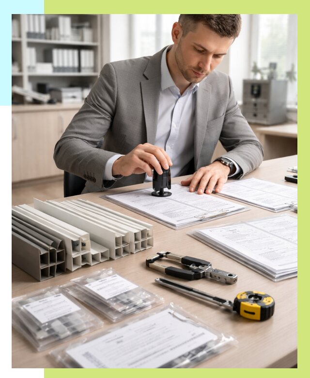 Сертификация ПВХ продукции в Старой Руссе от 8662 р., Алешин-Срс