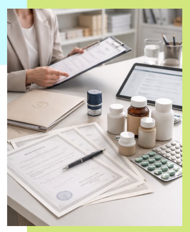 Сертификация БАД и СГР на бады в Старой Руссе от 25475 р. | Алешин-Срс