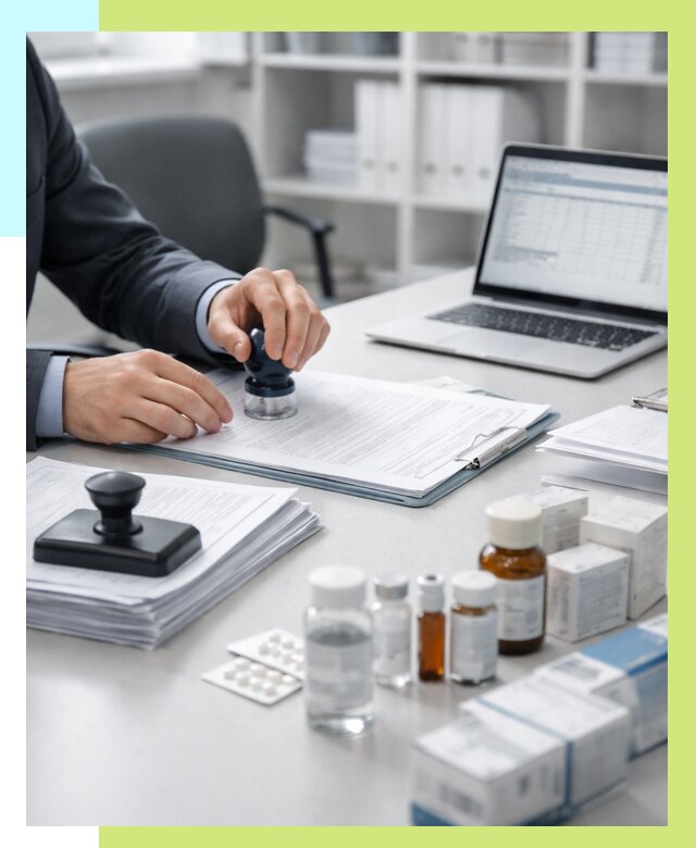 Сертификация лекарств в Старой Руссе от 152850 р. | Алешин-Срс