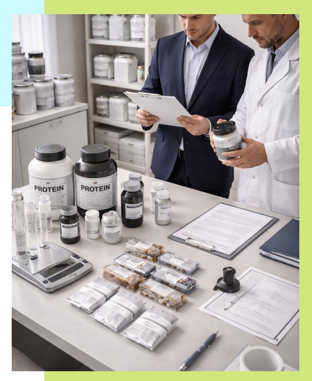 Сертификация спортивного питания в Старой Руссе от 15285 р., Алешин-Срс