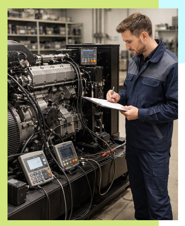 Сертификация дизельных генераторов и их оборудования в Старой Руссе