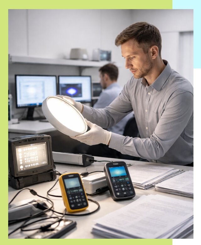 Сертификация светильников в Старой Руссе: испытания и оформление