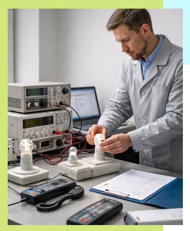 Сертификация ламп и светильников в Старой Руссе по нормативам