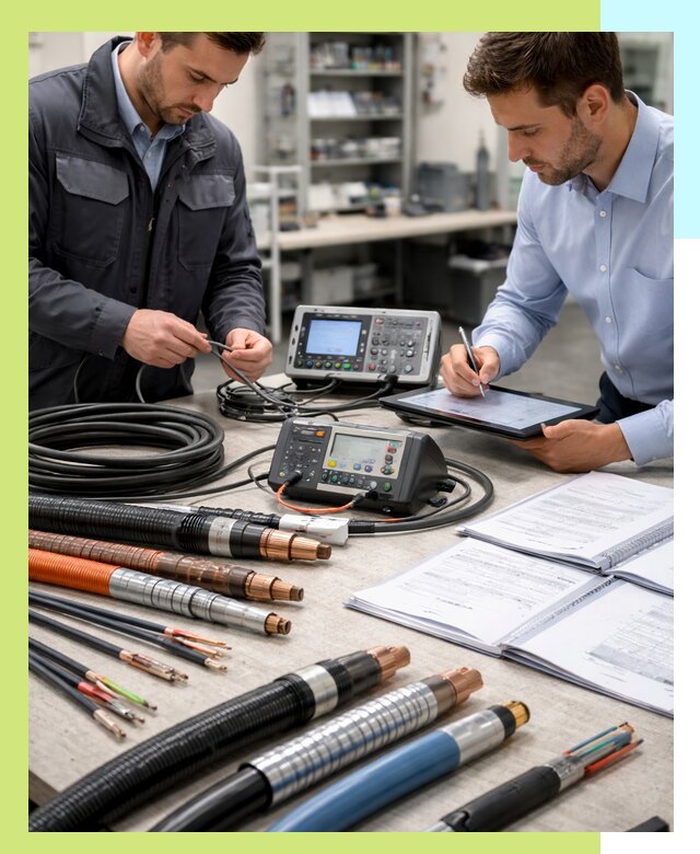 Сертификация кабеля и электропроводки в Старой Руссе под ключ