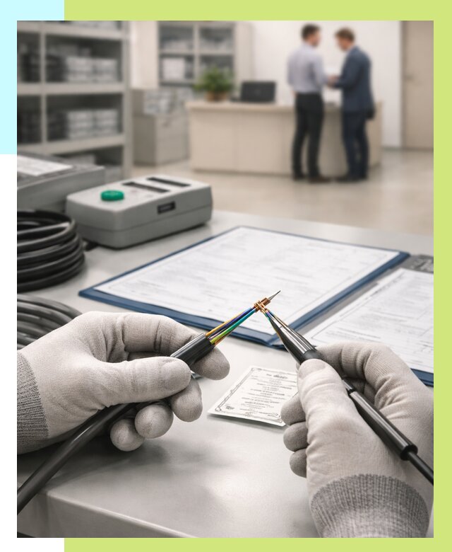 Сертификация провода в Старой Руссе от 18342 р. в Алешин-Срс