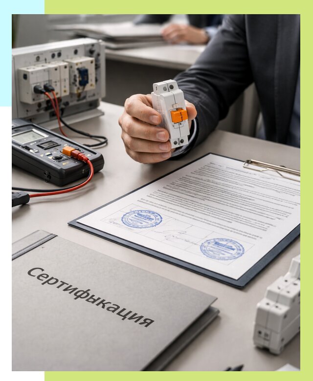 Сертификация выключателей под ключ в Старой Руссе от 15285 р. | Алешин-Срс