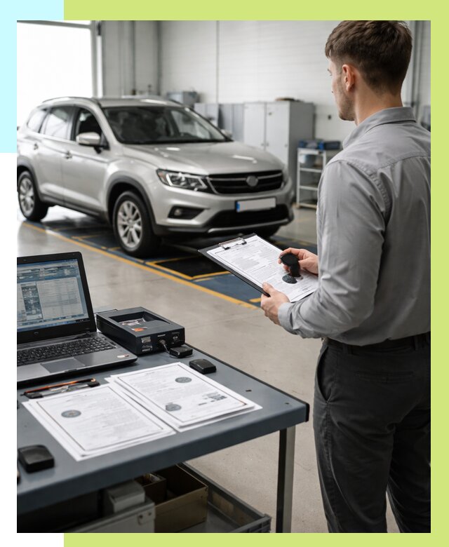 Сертификация транспортных средств в Старой Руссе от 12228 р. | Алешин-Срс