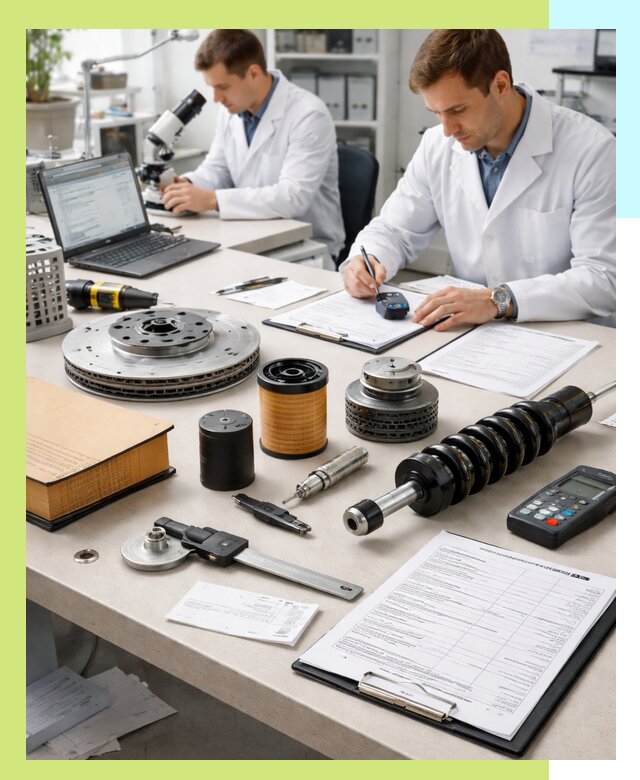 Сертификация автозапчастей и комплектующих в Старой Руссе по ГОСТ