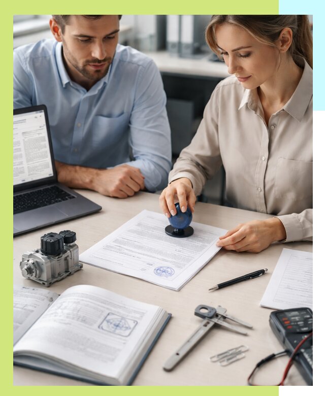 Выдача паспорта изделия и техническая экспертиза продукции в Старой Руссе