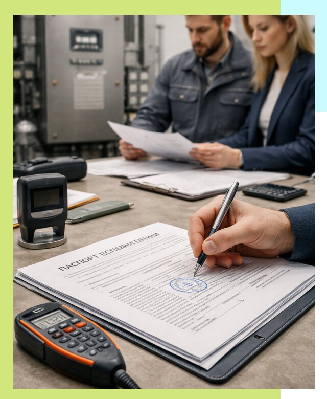 Оформление паспорта эксплуатации оборудования в Старой Руссе