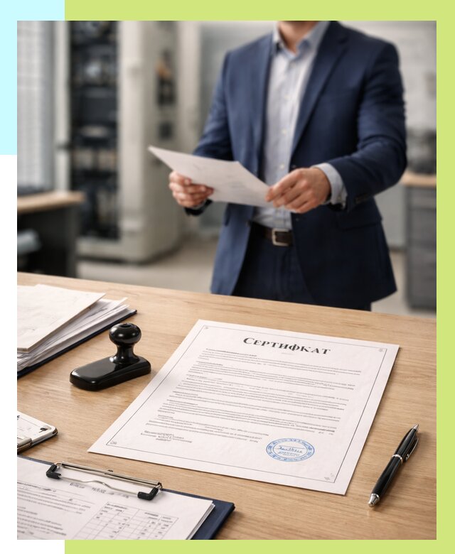 Сертификат на оборудование в Старой Руссе от 15285 р. | Алешин-Срс