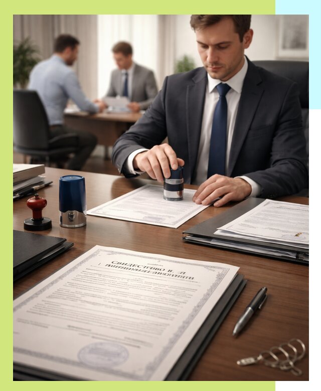 Оформление свидетельства о государственной регистрации в Старой Руссе