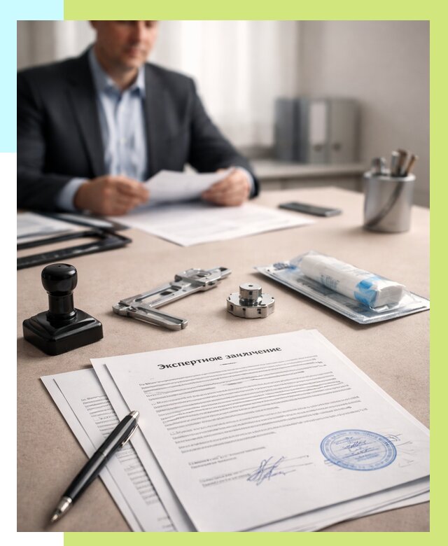 Экспертное заключение на продукцию в Старой Руссе от 8662 р. | Алешин-Срс