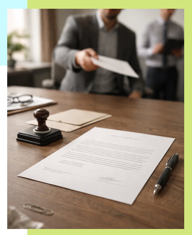 Отказное письмо по сертификации в Старой Руссе от 3567 р. | Алешин-Срс