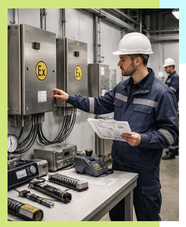 Сертификат взрывозащиты промышленного оборудования в Старой Руссе