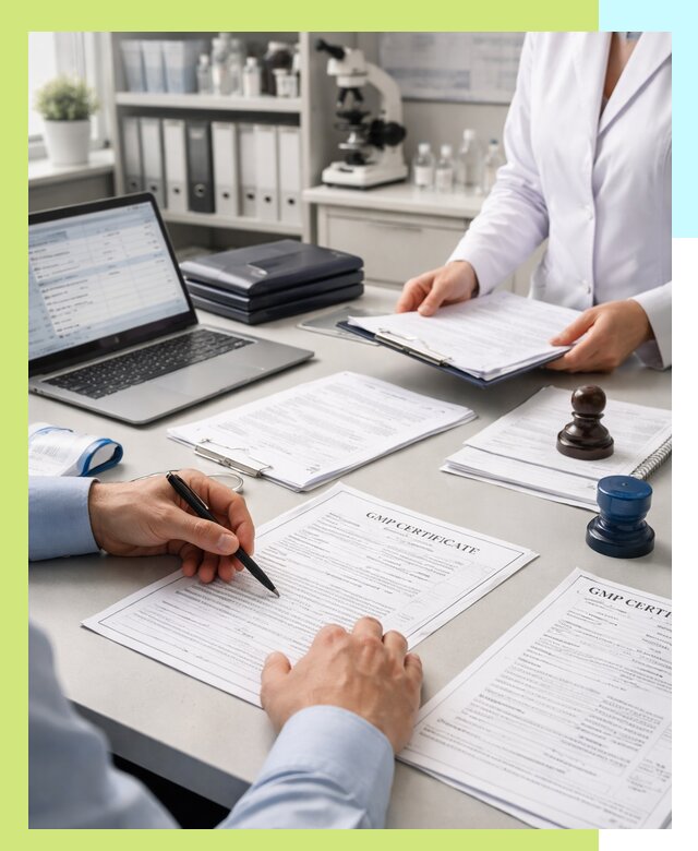 Оформление сертификата GMP в Старой Руссе для фармпроизводства