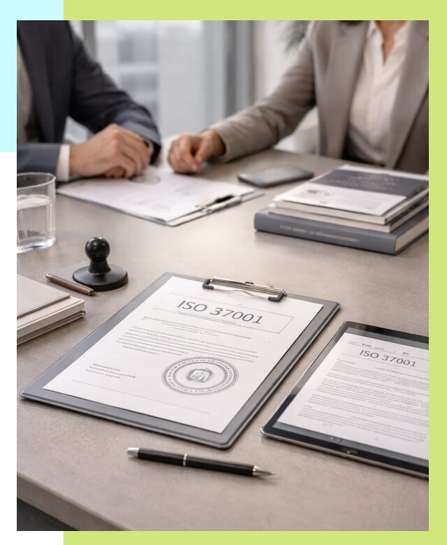 Сертификат ISO 37001 в Старой Руссе оформить от 122280 р. Алешин-Срс