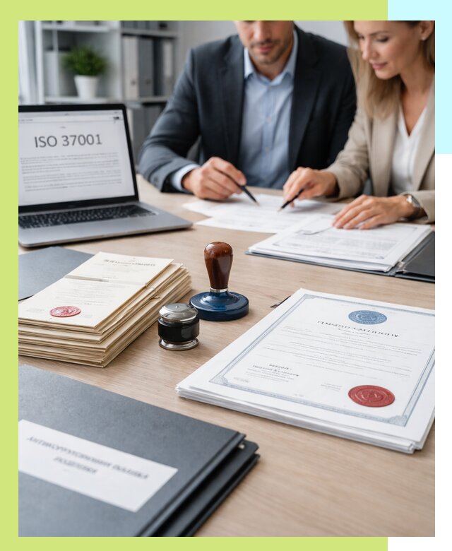 Получение сертификата ISO 37001 по системе борьбы с коррупцией в Старой Руссе